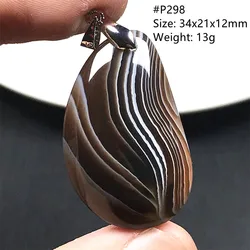 Top Natural Agate Pendant Jewelry For Women Lady Man Love Beauty Gift Healing Crystal Silver Beads Stone Energy Gemstone AAAAA