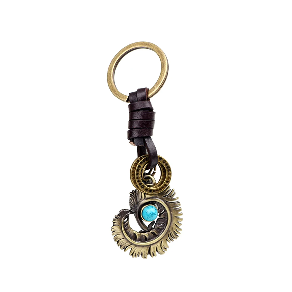 

Vintage Keychain Pendant Creative Gift Bag Hanging Zinc Alloy Decorative Chain Fashion Accessories Retro Style