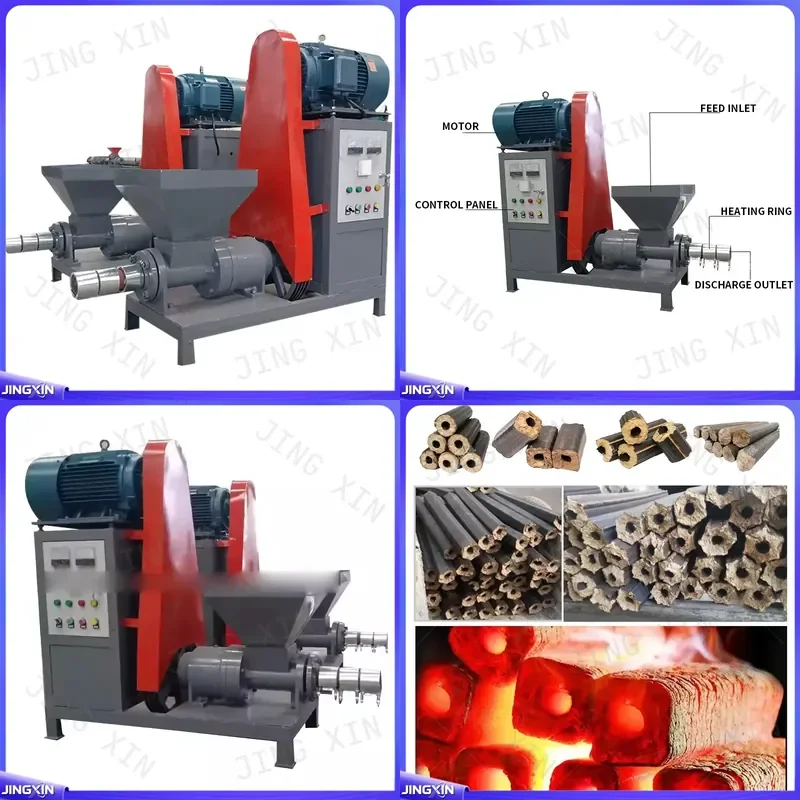 Custom for Charcoal Making Machine Small Wood Chip Briquetting Press Sawdust Pellet Forming Extrusion Molding Tool