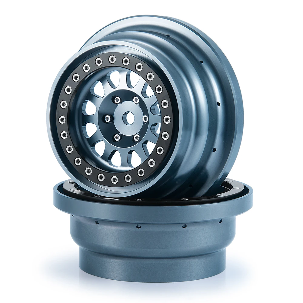 TRINOOD Metalen Wielnaaf 17mm Hex Beadlock Wielen Velgen voor 1/7 UDR Desert Short Course Truck Off-road Buggy Upgrade Onderdelen