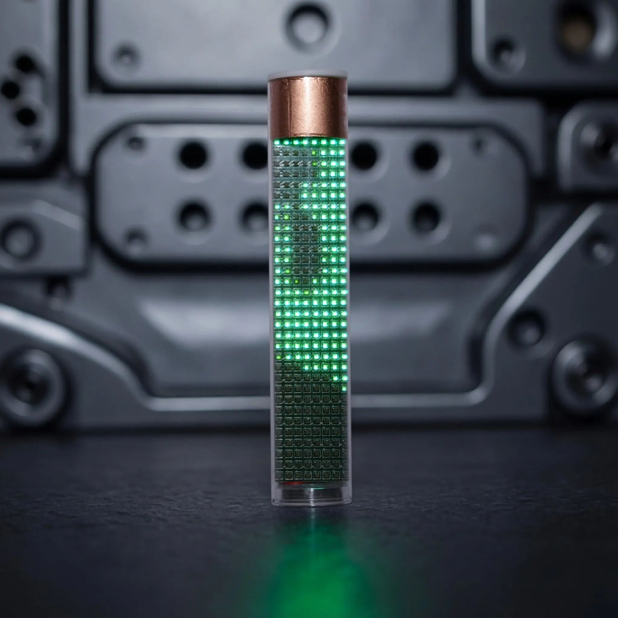 Desktop Creative Luminous Ornament Fluid Simulation Ocean Bottle Water Flow Vibration Atmosphere Decoration Technology Gift