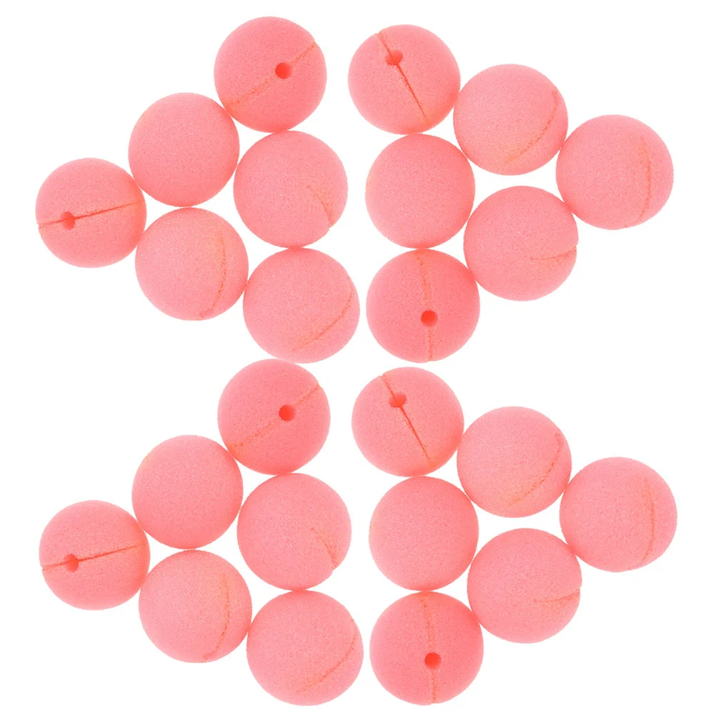 40 Pcs Makeup Clown Nose Child Bathroom Decorations Buttocks Sponge Decorative Circus