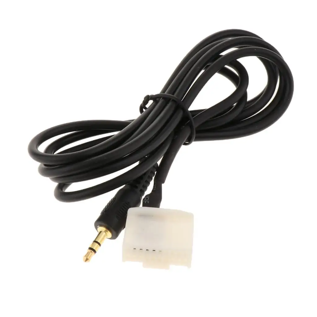 3.5mm AUX in Audio Input Cable Lead Adapter for Corolla