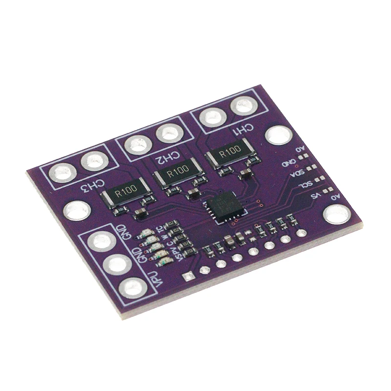 INA3221 module three-way bidirectional bus low/high side voltage/current/power monitor I2C