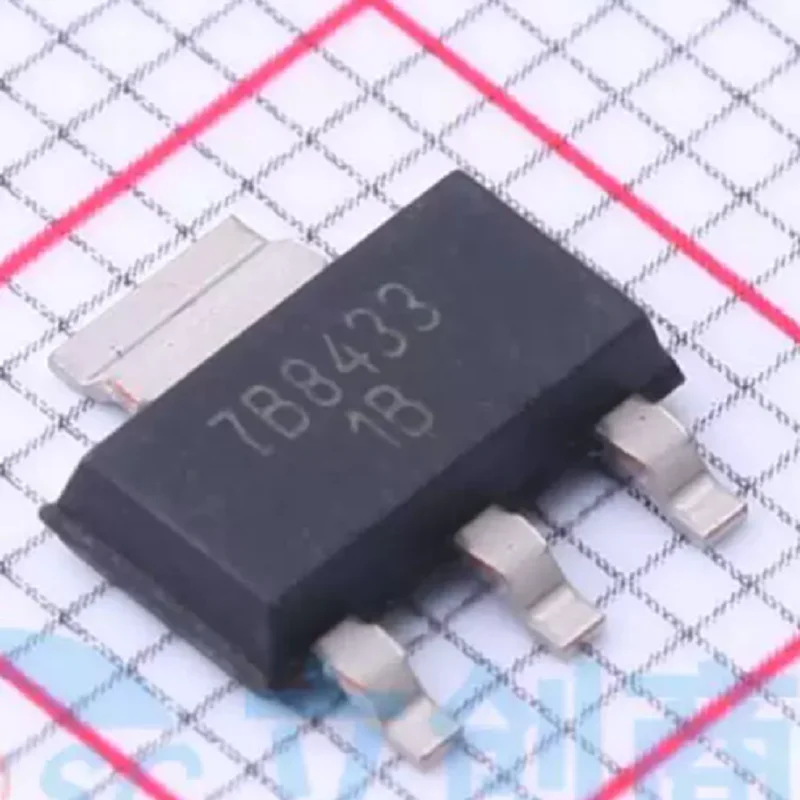Integrated Circuits (ICs) TPS7B8433QDCYRQ1 Linear Voltage Regulator IC Positive Fixed 1 Output 150mA SOT-223-4
