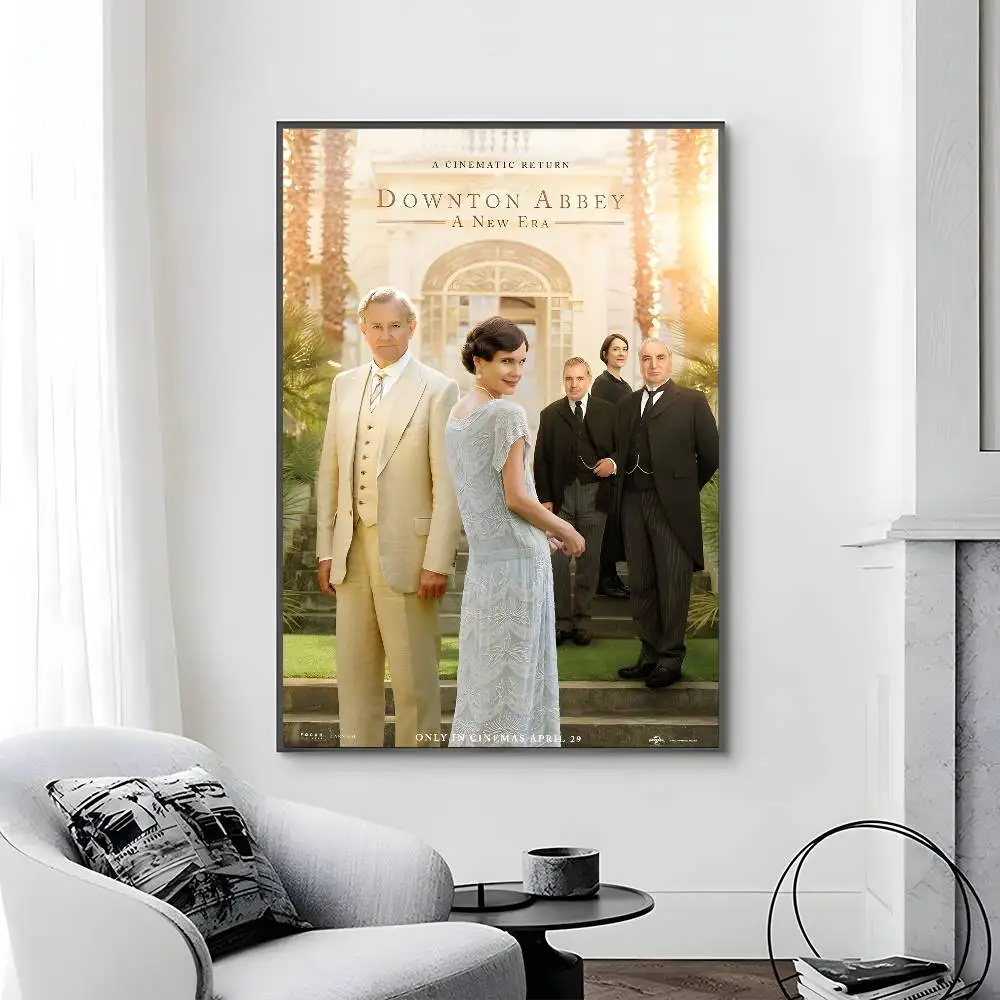 الدراما التاريخية التلفزيون D-Downton Abbey المشارك قماش اللوحة المشارك مع المطبوعات غرفة نوم المنزل غرفة المعيشة الديكور هدية