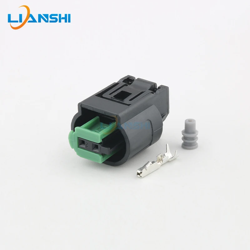 2 Pin 2005342-5 1-967644-1 DJ7021-0.6-11/21 Outdoor Temperature Sensor Connector Plug Fits BMW Car Wiring Harness Assembly Kits