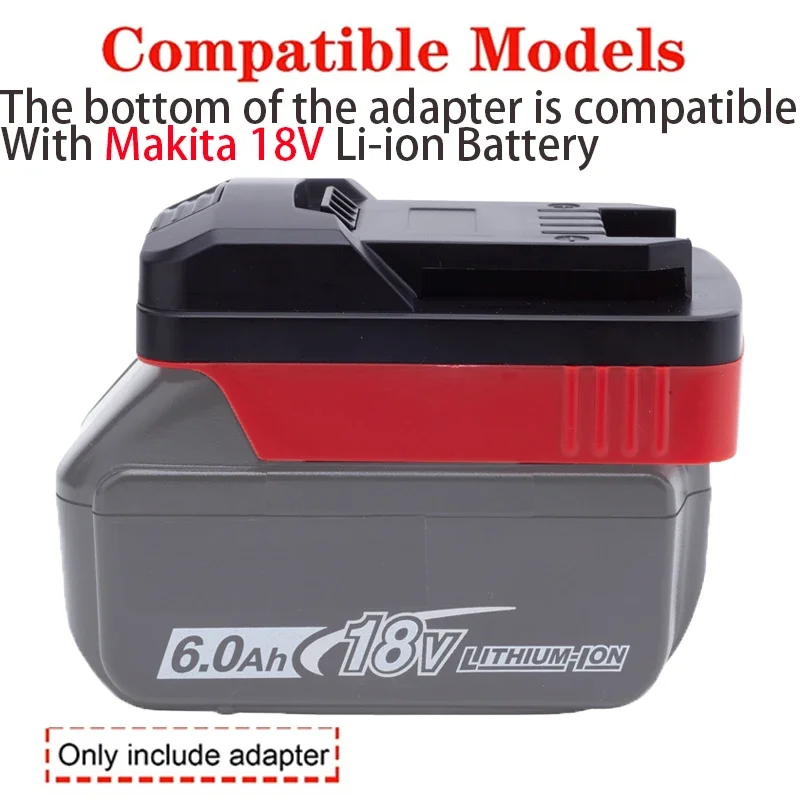 NEW Battery Adapter/Converter for Lidl Parkside X20V Li-ion tools to Makita 18V Li-ion battery adapter power tool accessories