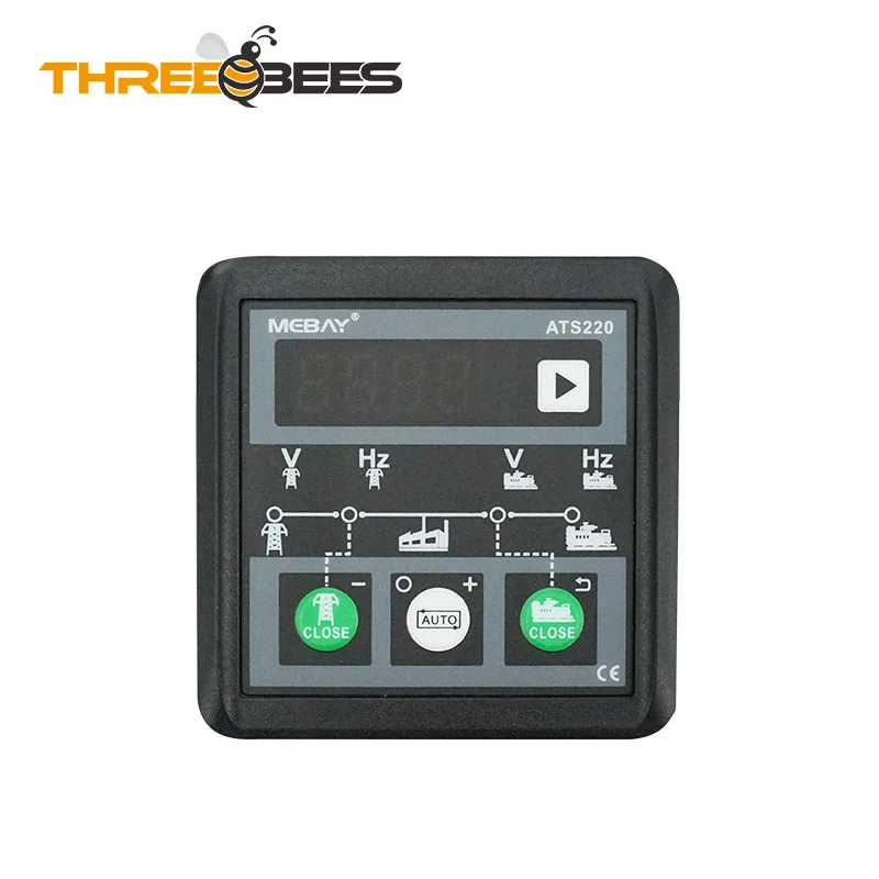 

ATS220 Dual Power Supply Switching Controller, Automatic Switching Controller for Mains/power Generation