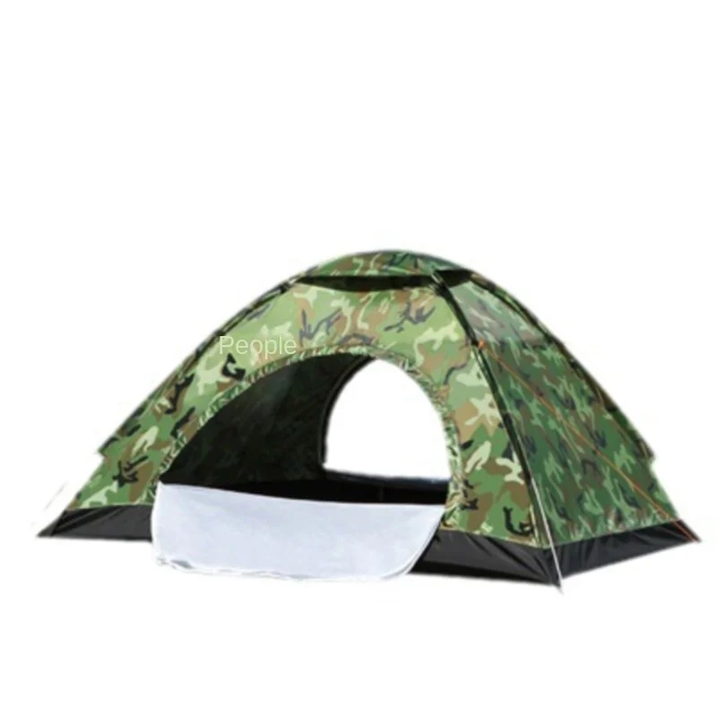 K-star tenda otomatis 1-3 orang, untuk mendaki gunung luar ruangan pasangan berkemah Set kamuflase Ultra ringan dan tahan hujan baru Dropshipping