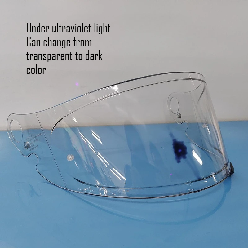 

Color Changing Lenses Motorcycle Helmet Lenses for SHOEI Glamster Color Changing Helmet Lenses Windshield