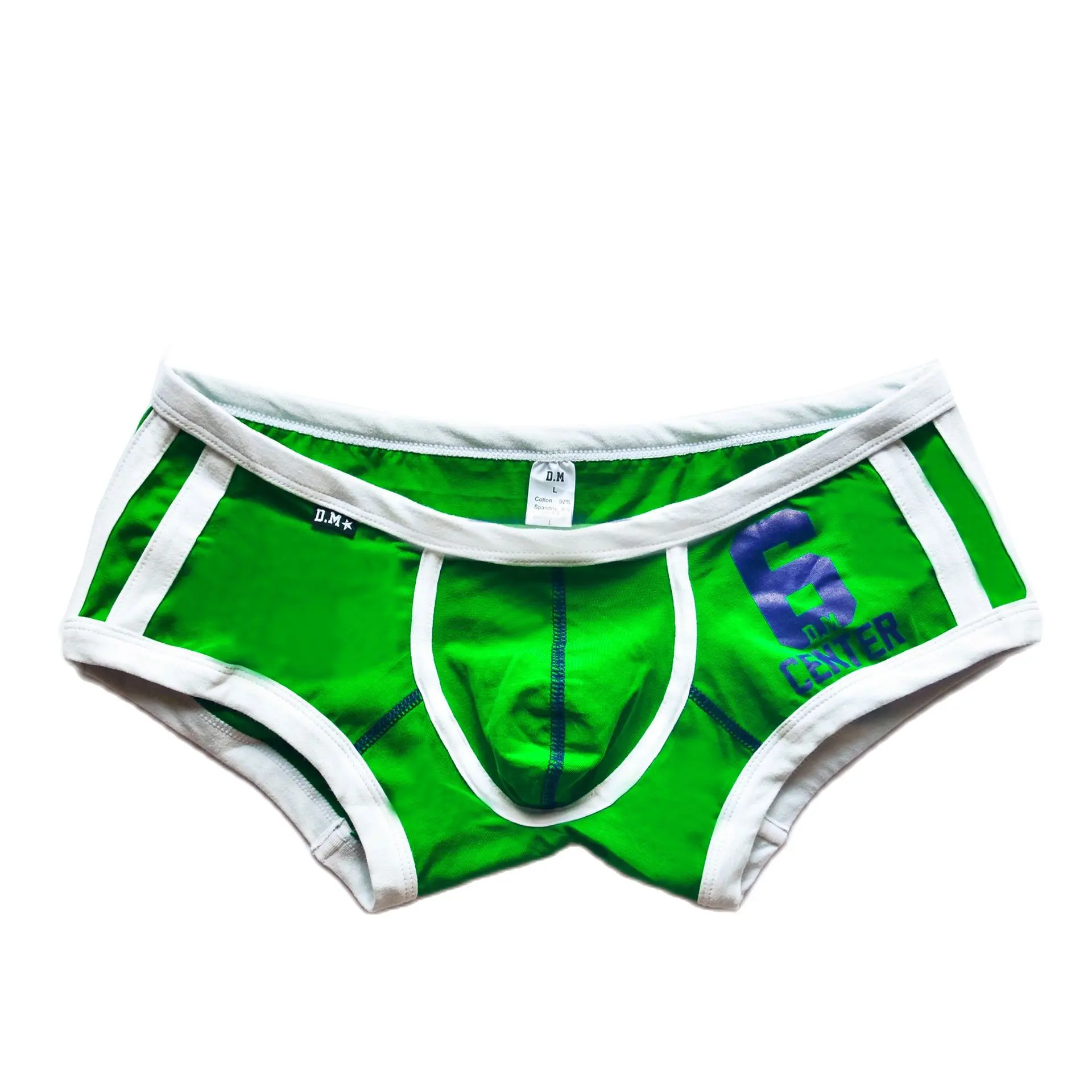 Men\'s Underwear Fashion Low Waist Sexy Sports Cotton Letter Boxers