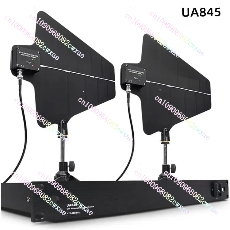 UA845 Uhf Power Distribution Signal Booster Amplifier Wireless Microphone