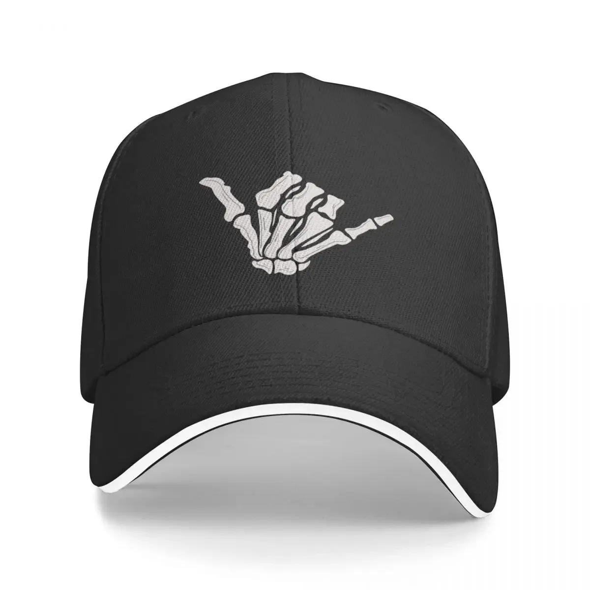

Shaka skull hand sign Baseball Cap sailor cap for men Men's Luxury Women's