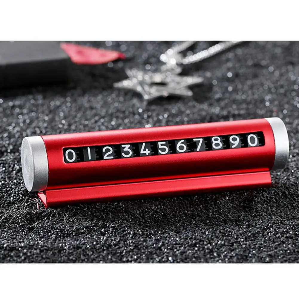 Roller Type Concealed Rotating Telephone Number Sign Temporary Phone Number Board Car Parking Number Plate