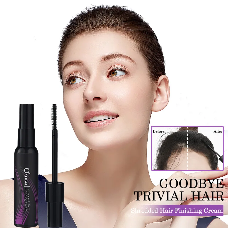 Hair Fixing Cream,Hair Gel,Fixes Broken Hair Without Refreshingly Non-Sticky,Not Damage Hair or Frizz,Brushes Head Fine and Soft