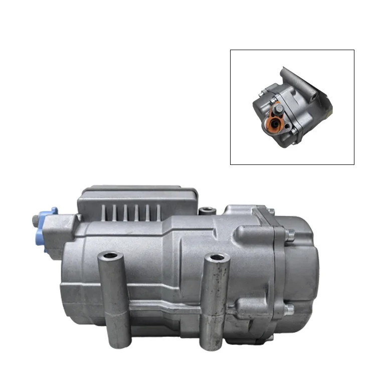 مضخة تكييف هواء ضاغط كهربائي جديدة لقطع غيار السيارات من نوع التمرير لـ BYD #4