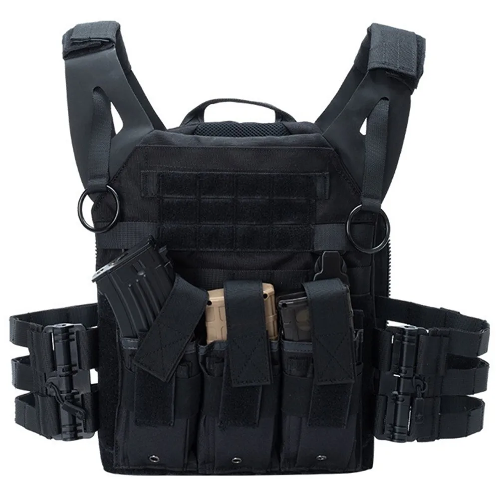 Hunting Jackets 1000D JPC2.0 Quick Release Plate Carrier Military Molle Tactical Vest Magazine Pack Training Protective Suit Bag