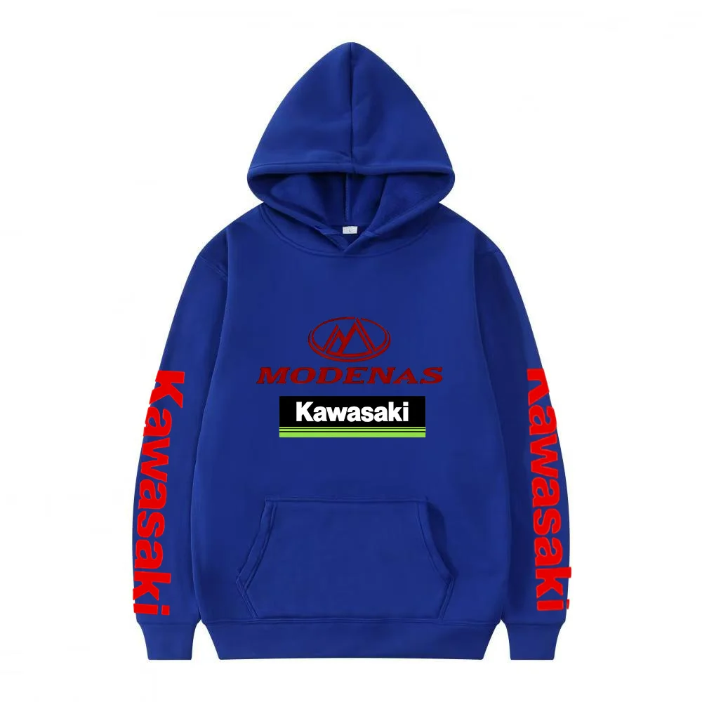 

Толстовка Kawasaki Racing, осенне-зимняя мужская и женская повседневная спортивная толстовка, шерстяная толстовка с принтом и толстовка в стиле ретро в стиле хип-хоп.