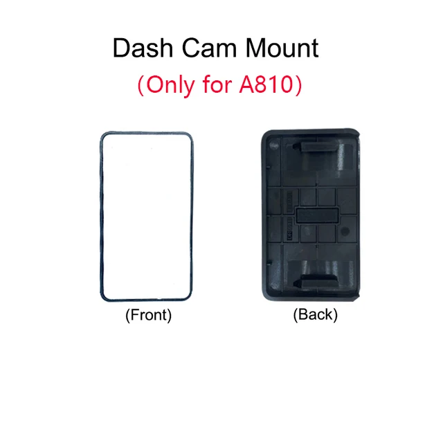 for 70mai Dash Cam Mount For 70mai Dash CamA810 4k Mount for A810 Dash Cam Smart 3M Film and Static Stickers