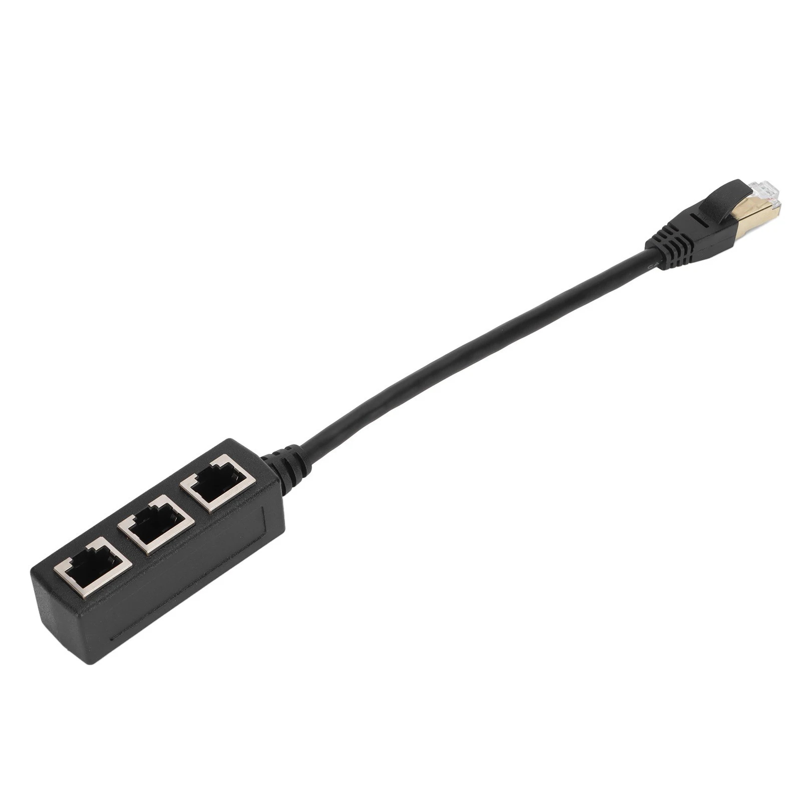 RJ45 Ethernet Adapter Cable Extension 1 to 3 Port Excellent Connection  Good Signal Ethernet Socket Adapter