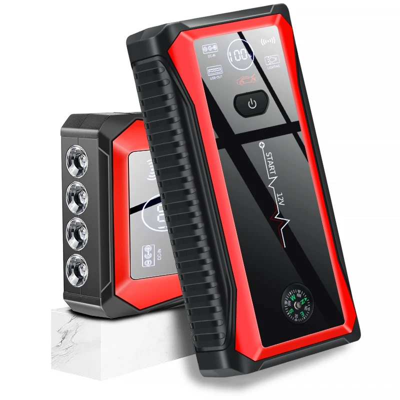 

12V Multifunctional Car Lithium Battery Emergency Power Supply Mobile Wireless Charger 20000mAh Car Start Emergency Power Supply