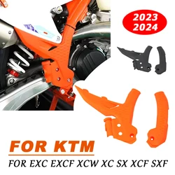 Side Cover Protector Guard Frame Cap For KTM EXC EXCF XCW 300 2024 XC SX XCF SXF 125 250 350 400 450 2023 Motorcycle Accessories