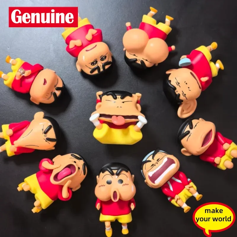 

Strange Crayon Shin Chan Blind Box Decoration Toy Funny Crazy Anime Doll Mystery Box Office Desktop Decoration Graduation Gift