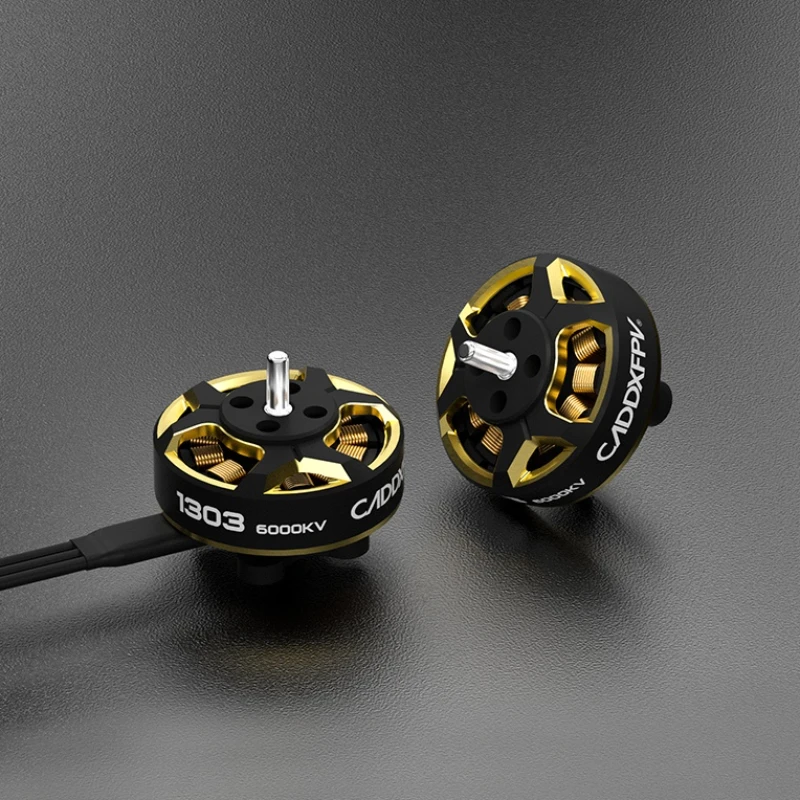 

CADDXFPV 1303 6000KV бесщеточные двигатели 2-4S LiPo для Gofilm 20 2-дюймовых FPV дронов DIY части