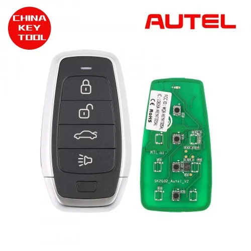 Autel IKEYAT004CL Independent Universal Smart Remote Key 4 Buttons