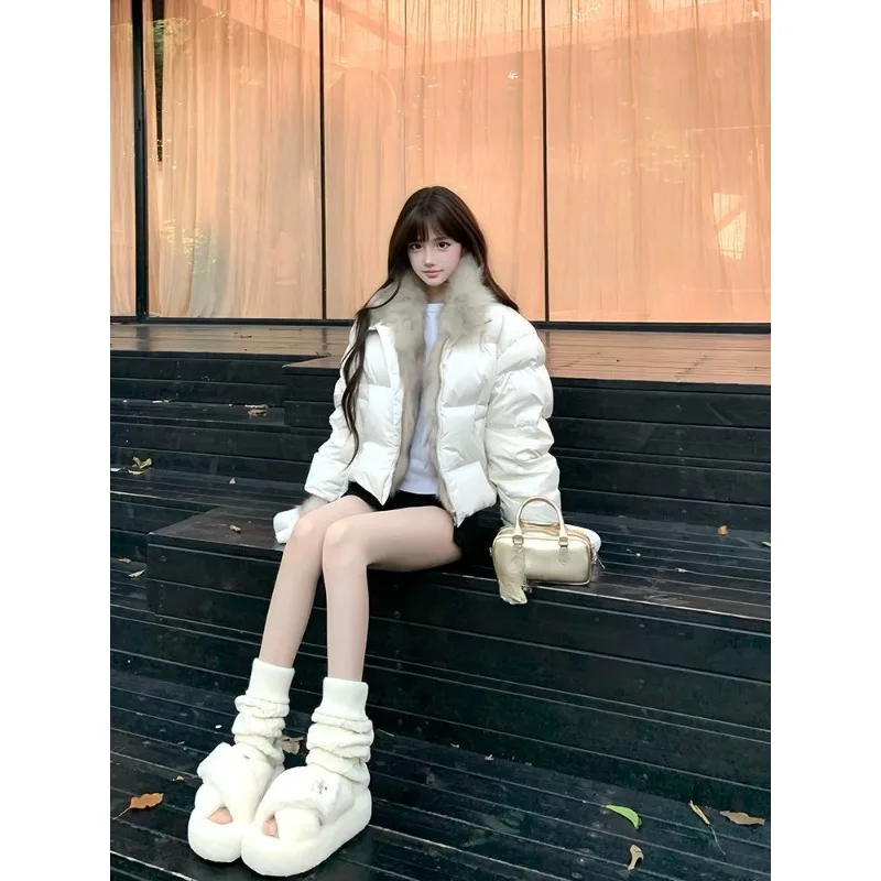 الكورية الأسرة الغنية ابنة الرياح أفخم الخبز القطن وسادة مبطنة المرأة شتاء جديد البيج الدافئة القطن وسادة مبطنة رائعة