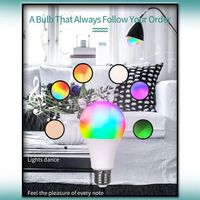 E27 LED Smart RGB Bulb Tuya Bluetooth APP Control Dimmable Ampoule LED Light Bulb Home Bedroom Christmas Party Decor