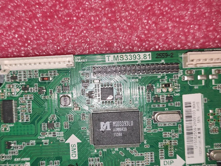 ¡Envío gratis! T.MS3393.81 placa base de TV dividida, requiere espera de 5V, 5V, 12V para SCEPTRE TV 1920x1080