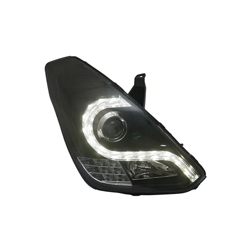 Car LED Headlights Assembly for Hyundai H1 2007-up Projector Head Lamp LED DRL Yellow Turn Signal Light Auto Accessoriescustom