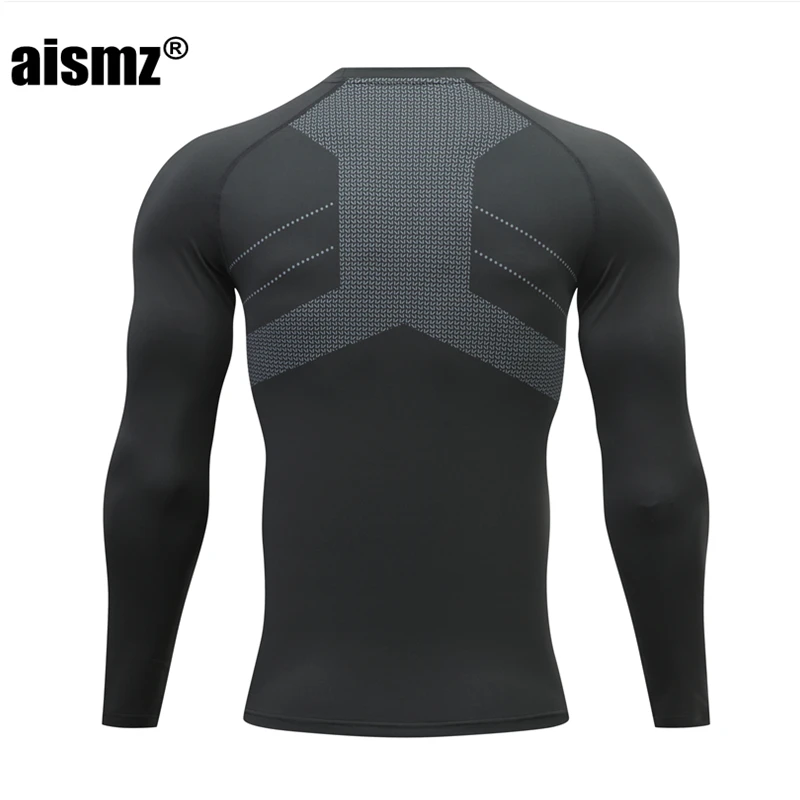 Aismz Winter Thermal Underwear Men & Boy MMA Tactics Fitness Leggings Compression Sportswear First layer Long Johns Man Clothing