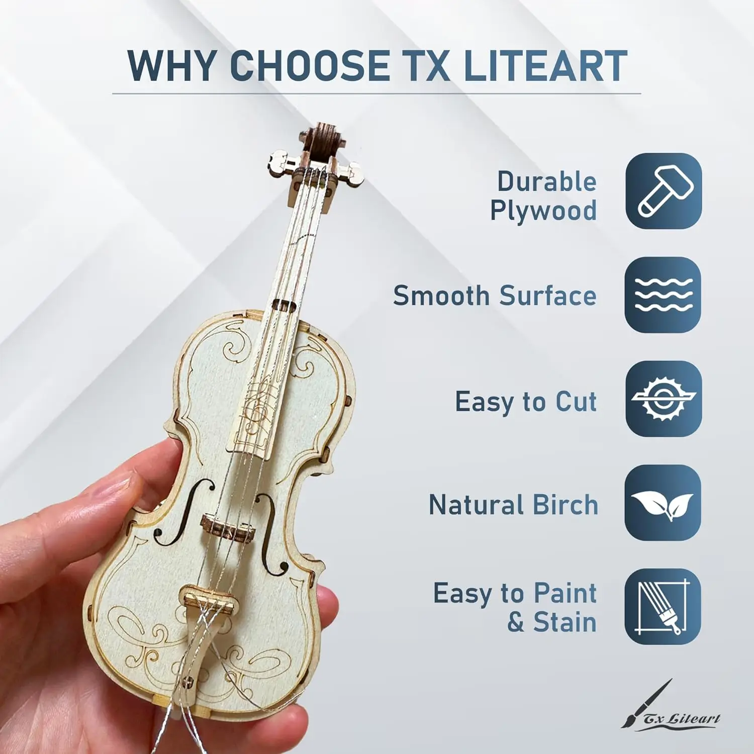 Folhas de Contraplacado de Bétula Báltica de 3mm para Corte a Laser e Artesanato DIY, 11.8x20 Polegadas, Pacote com 20