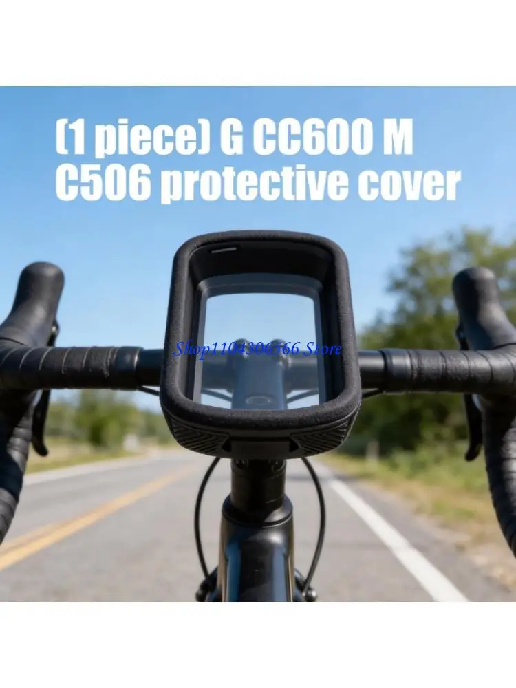02DD Shock Absorbing Cycle Computer Protector Sleeve Case For GEOID CC600 C506 C506SE