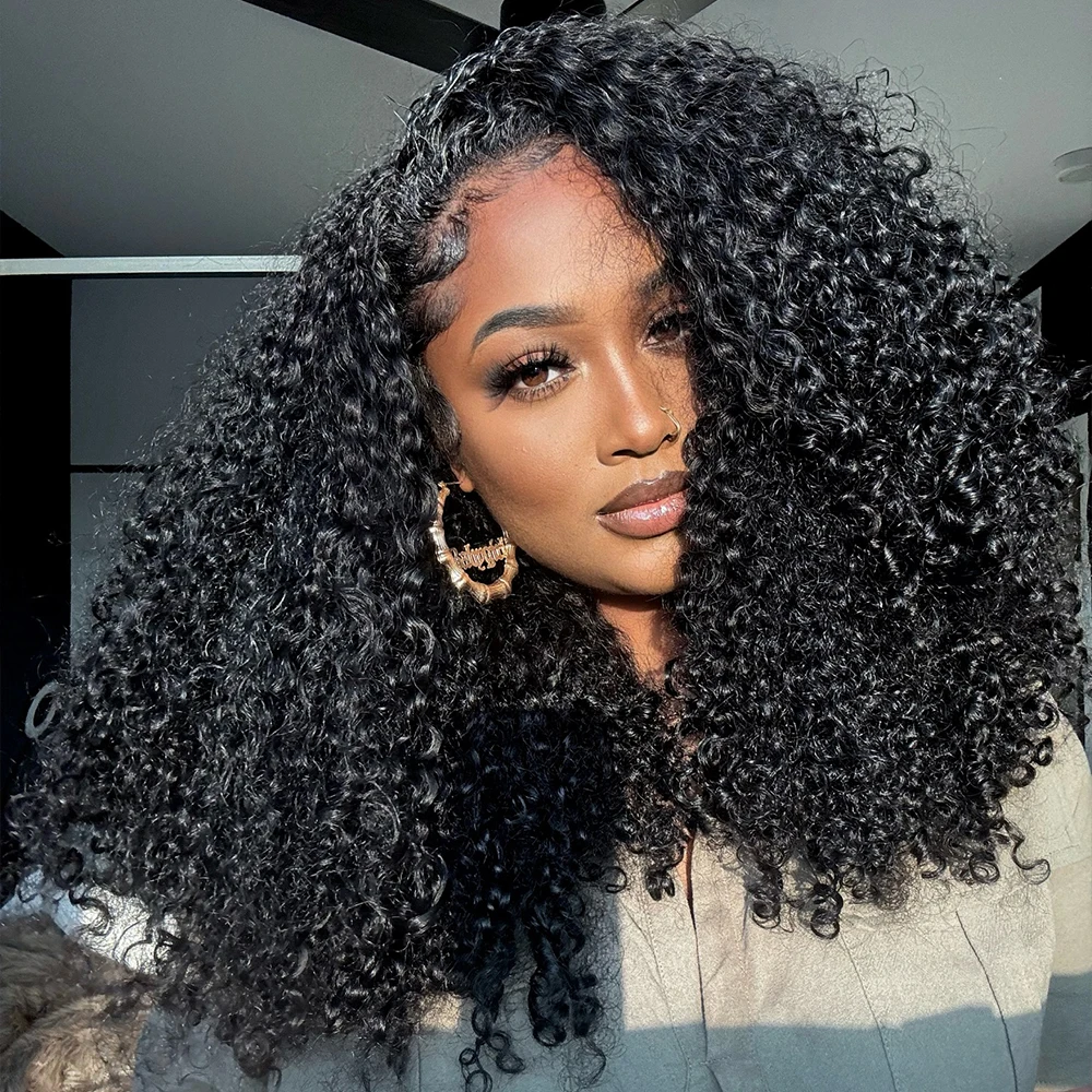 Кудрявый вьющийся бесклеевой парик из человеческих волос 400 Denstiy 360 Full Lace Wig Wear And Go 13x6 HD Lace Frontal Wig For Women Бразильские волосы Кудрявый вьющийся бесклеевой парик из человеческих волос 400 Denstiy 360 Full Lace Wig Wear And Go 13x6 HD Lace Frontal Wig For Women Бразильские волосы