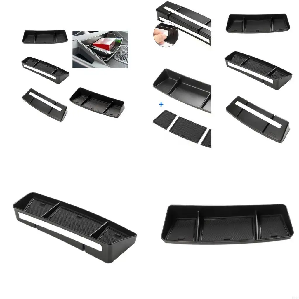 Touchscreens Dashboard Storage Solution Behind Screen Efficient Car Storage ABS+PVC Organizers for Vehilces New