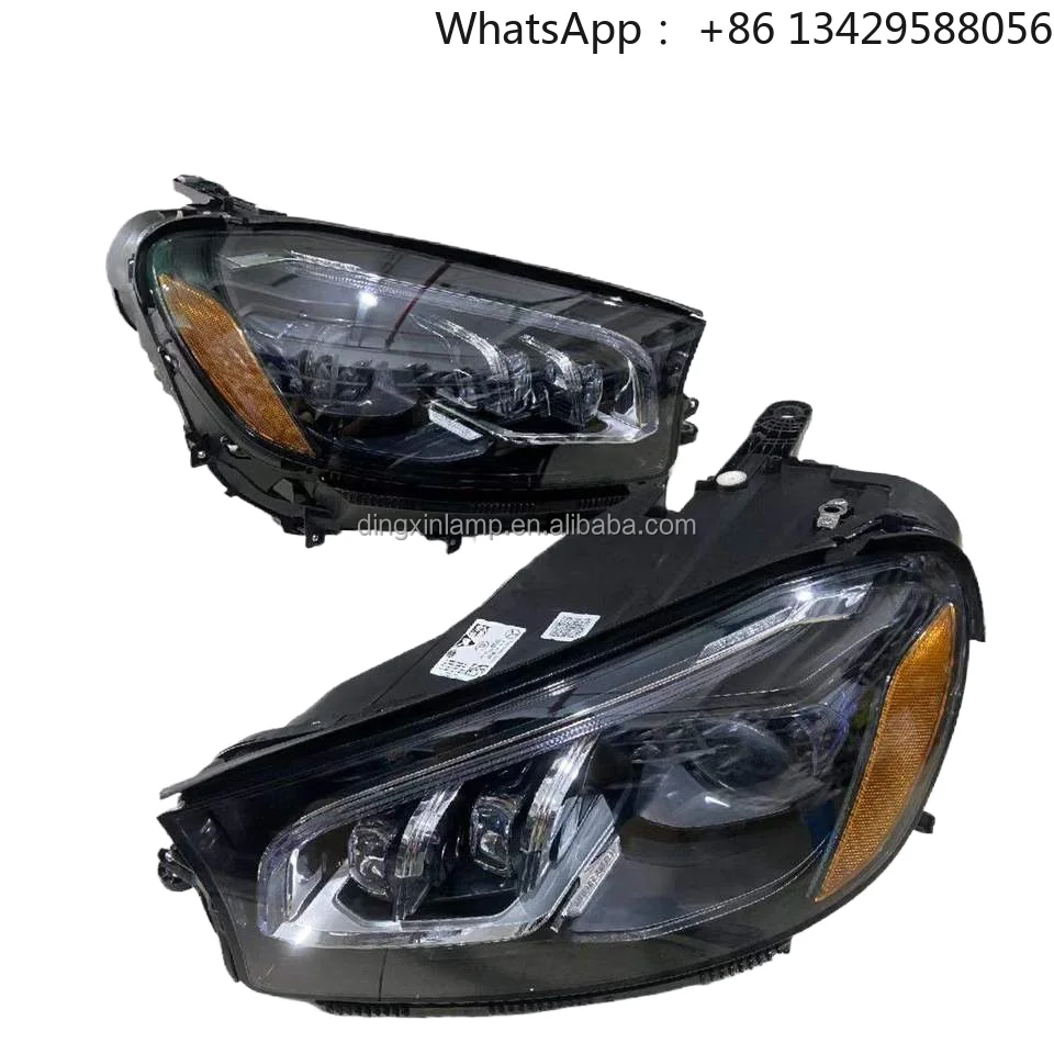 

2019-2024 LED Headlights matrix Headlights Suitable for Mercedes Benz GLS320 GLS400 GLS450 W167 X167 Automatic Lighting System