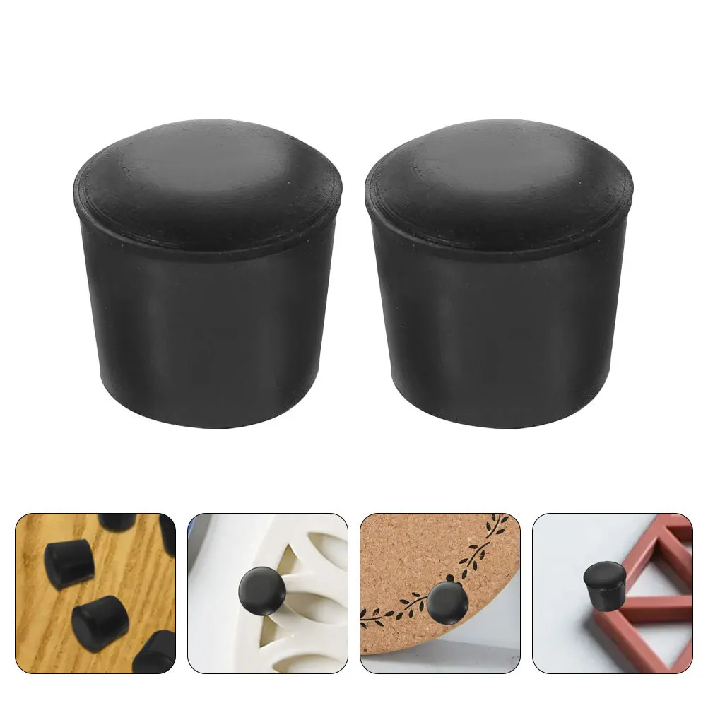 

10pcs Anti-Slip Chair Leg Caps Thickened Rubber Feet For Hardwood Floors Furniture Leg Pads Table Floor Protectors