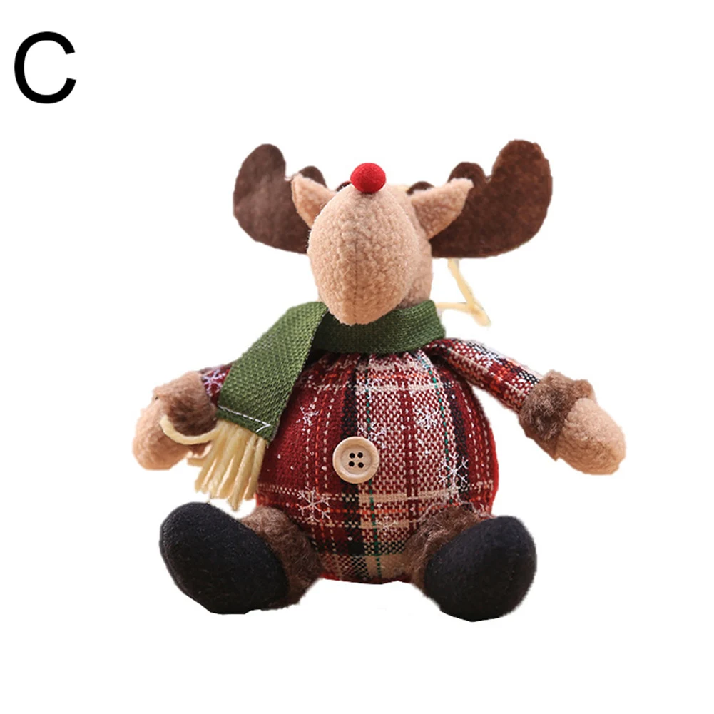 شجرة عيد الميلاد معلقة الدمى عيد الميلاد ثلج عنصر ديكور للمنزل حفلات عيد الميلاد #5