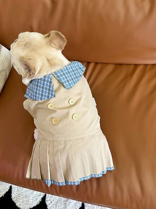 

Adorable Plump Dog Winter Autumn Skirt Princ Sle Dog Clothes for Small Dogs Bichon Yorkire Terrier Warm Cozy Pet Wear