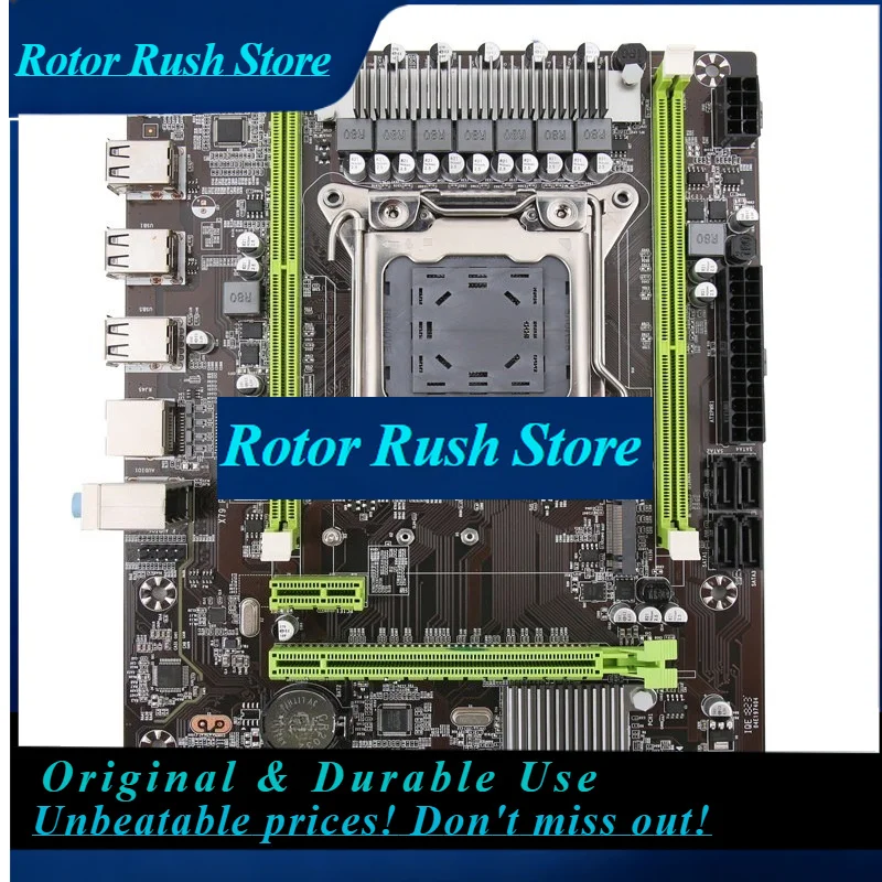 RoRuSFor X79-2011 Needle Main Board 2650/2680/2696 And Other Full System V1V2CPU ECC Memory