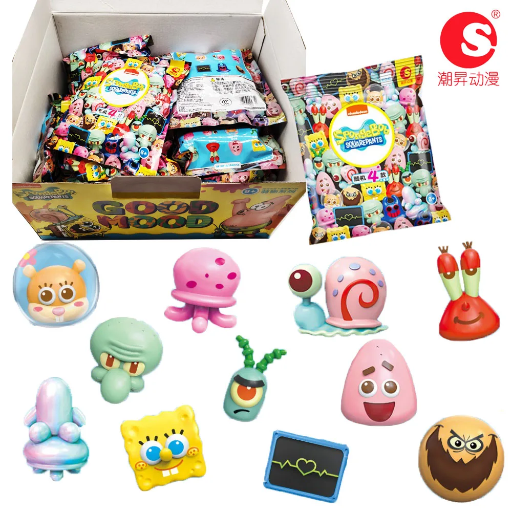 

Original SpongeBob SquarePants Series Mini Blind Box Squidward Tentacles Character Toy Christmas Surprise Gifts for Cartoon Fans