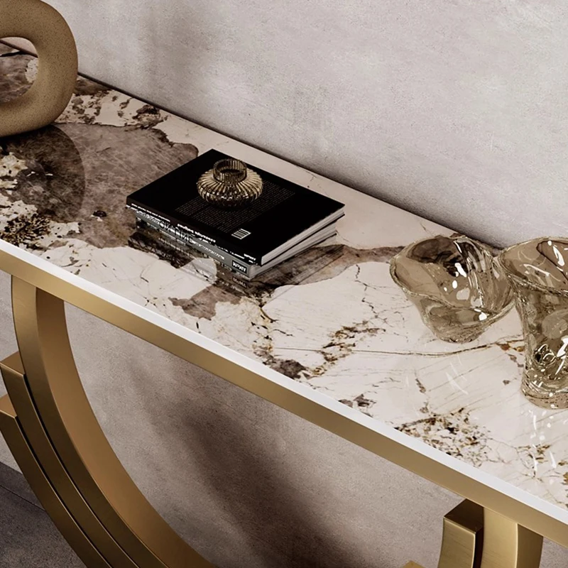 Französische klassische Konsolentische, ästhetische, elegante Konsolentische für den Flur, luxuriöses Design, Muebles De Sala-Raummöbel