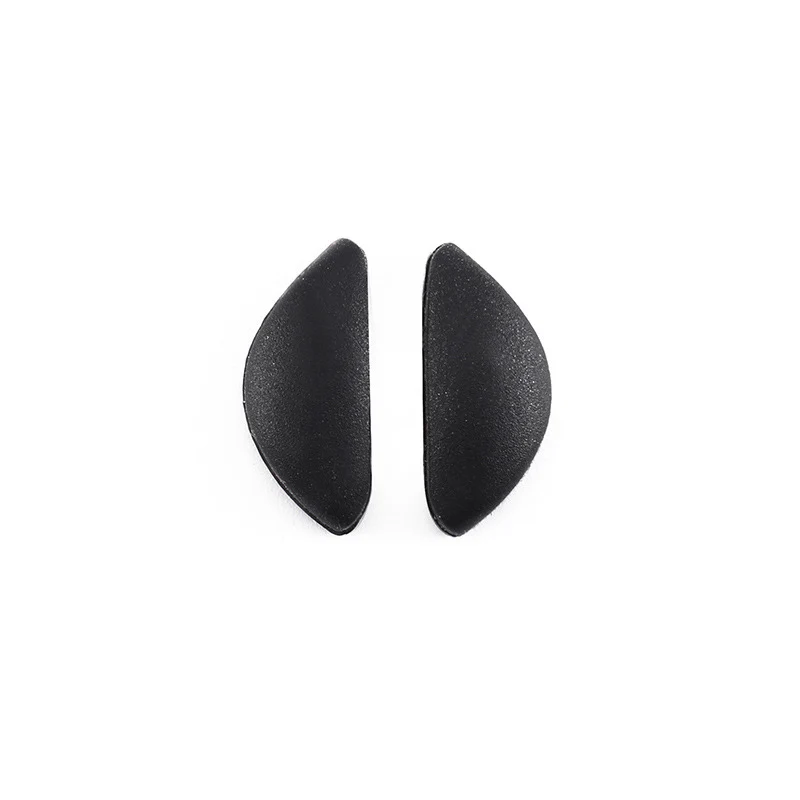 20pcs(10pairs) Silicone Glasses Eyeglasses Nose Pads Optical Frame Repair Accessory Part Push In Insert Black White Red Blue