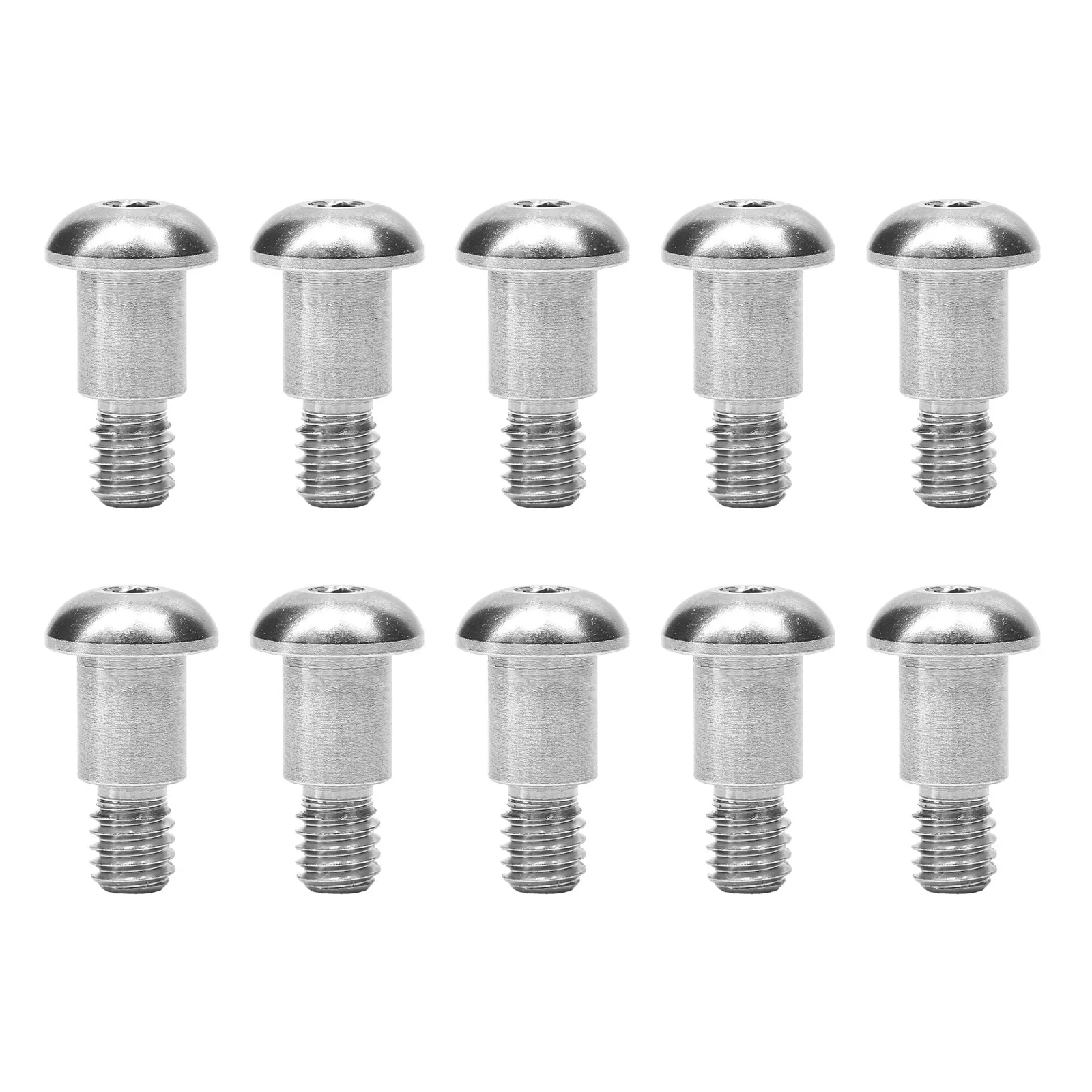 10pcs Stainless Steel Step Screw for Tamiya GF01 TA01 TA02 TA03 TL01 M1025 RC Car Upgrade Parts Accessories