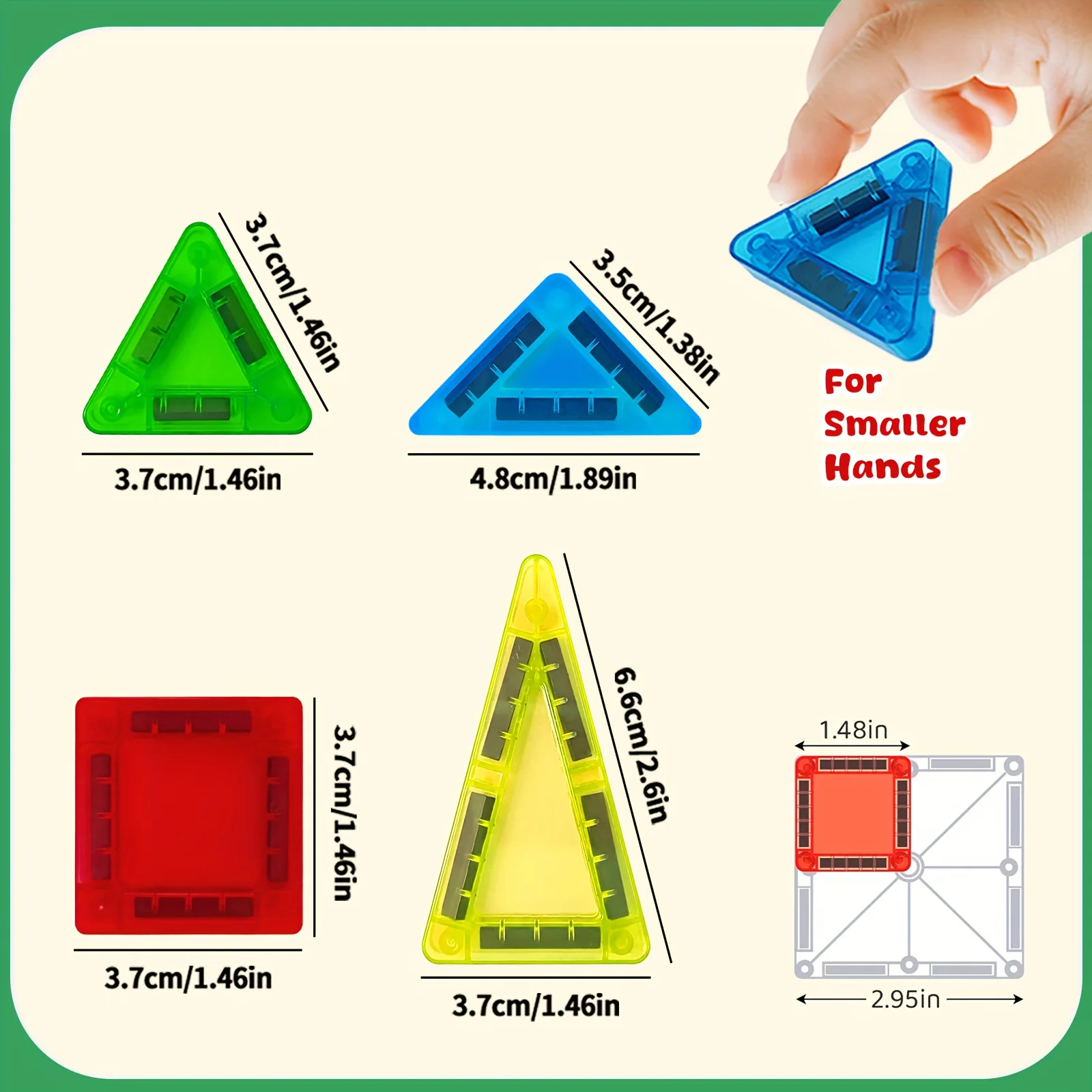 25/35 pièces blocs de construction magnétiques plaque magnétique jouet édition de noël, facile à transporter voyage jouer n'importe où, noël créatif T