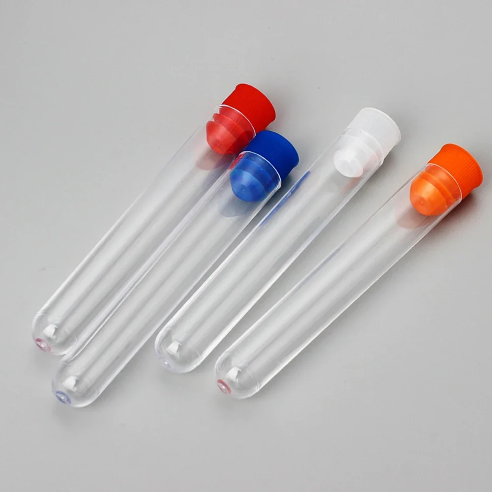 Plastic Pin Bottle Container Box Clear Sewing Needle Storage Tube Ideal for Crafts Jewelry Beads and Specimens